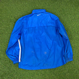 Vintage Nike Windbreaker Jacket + Joggers Set Blue XS