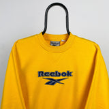 Retro Reebok Sweatshirt Yellow XS