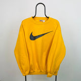 Vintage Nike Sweatshirt Yellow XL