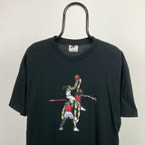 Vintage Nike Basketball T-Shirt Black Large