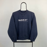 Retro Reebok Sweatshirt Blue Medium