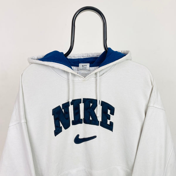 Vintage Nike Hoodie White XL