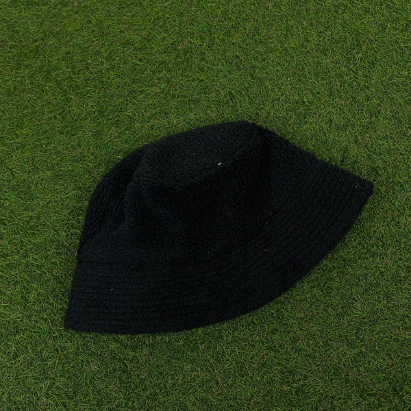 Vintage Nike Fleece Bucket Hat Black