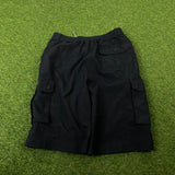 Vintage Nike Cargo Shorts Black XS