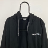 Vintage Nike Air Max Zip Hoodie Black Small