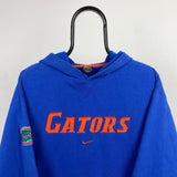 Vintage Nike Team Gators Hoodie Blue Large