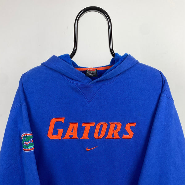 Vintage Nike Team Gators Hoodie Blue Large