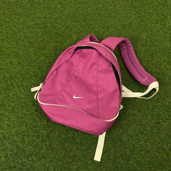 Vintage Nike Mini Rucksack Shoulder Bag Pink