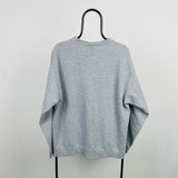 Vintage Nike Sweatshirt Grey Large