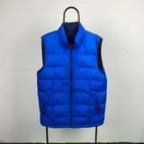 Vintage Nike Reversible Puffer Jacket Blue Large