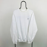 Vintage Nike Heavyweight Sweatshirt White XL