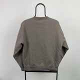 Vintage Nike Heavyweight Sweatshirt Brown Small