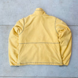 Vintage Nike ACG Reversible Fleece Puffer Jacket Yellow Medium