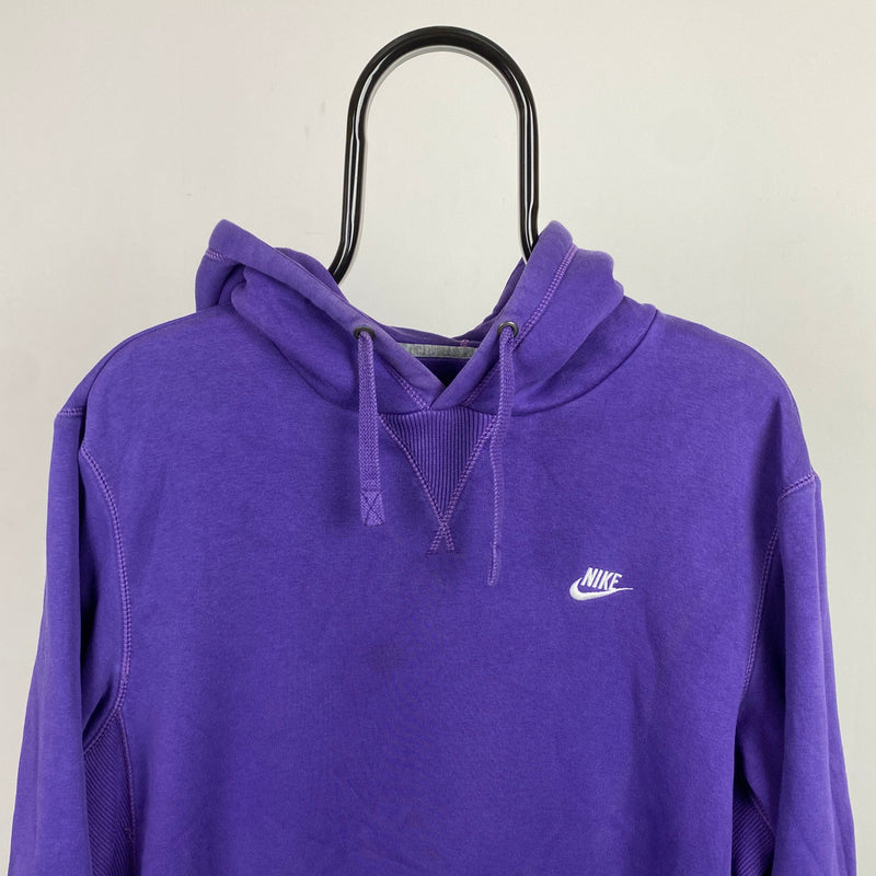 Vintage Nike Hoodie Purple Large