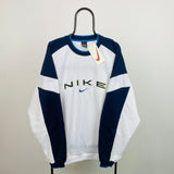 Vintage Nike Sweatshirt White XXL