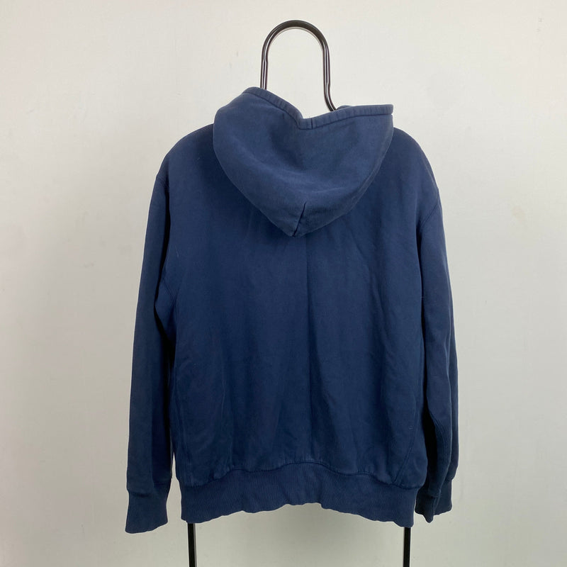 Vintage Nike Heavyweight Hoodie Blue XL