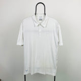 Vintage Nike Challenge Court Polo Shirt T-Shirt White XL