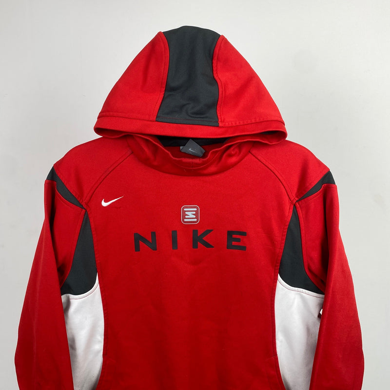 Vintage Nike Shox Hoodie Red Small