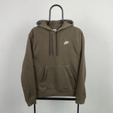 Vintage Nike Hoodie Brown XS