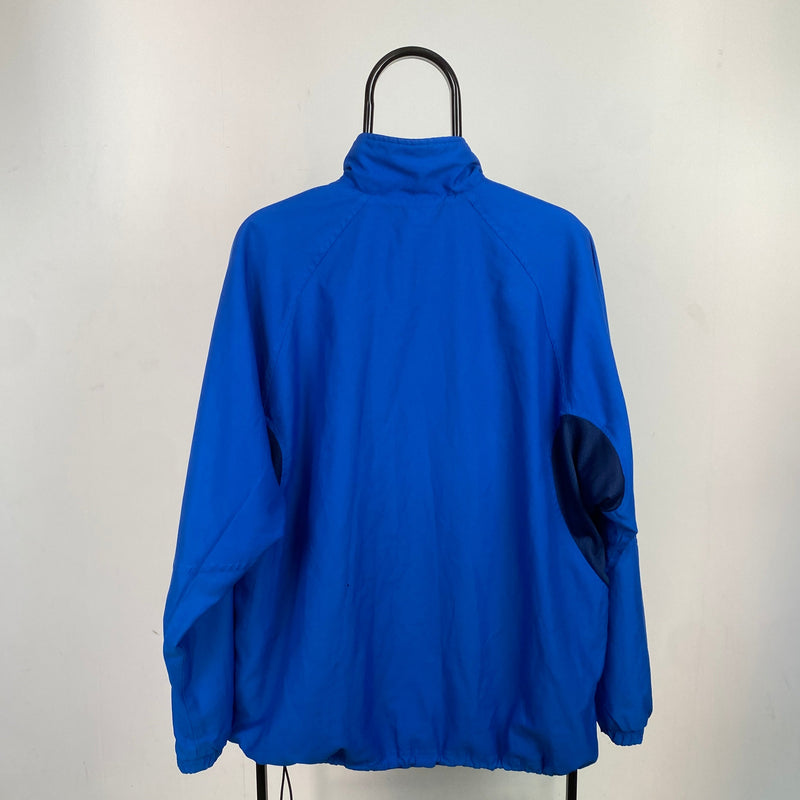 Vintage Nike Reversible Windbreaker Jacket Blue Medium