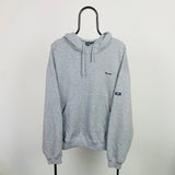 Retro Reebok Hoodie Grey XL