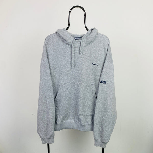 Retro Reebok Hoodie Grey XL