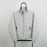 Vintage Nike ACG Puffer Coat Gilet Jacket Grey Large