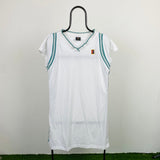 Vintage Nike Challenge Court Tennis Dress T-Shirt White XL