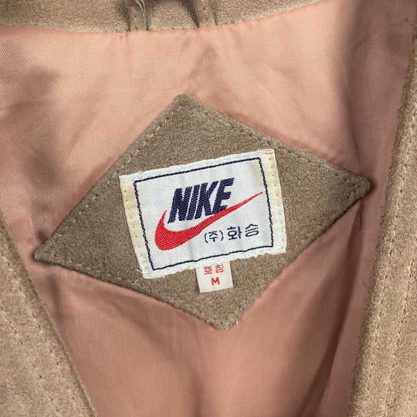 Vintage Nike Utility Vest Gilet Jacket Brown Medium