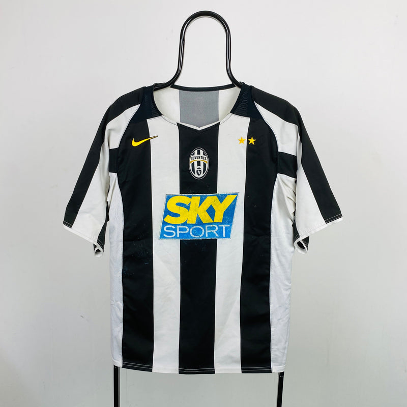 Vintage Nike Juventus Football Shirt T-Shirt White Large