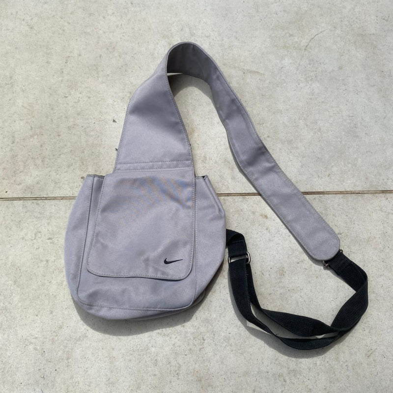 Vintage Nike Sling Shoulder Bag Grey