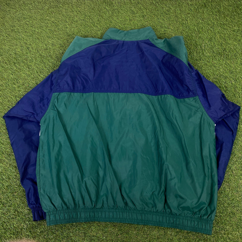 Vintage Nike Tracksuit Set Jacket + Joggers Green XL