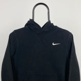 Vintage Nike Hoodie Black XS