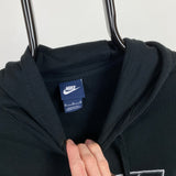 Vintage Nike Hoodie Black Medium