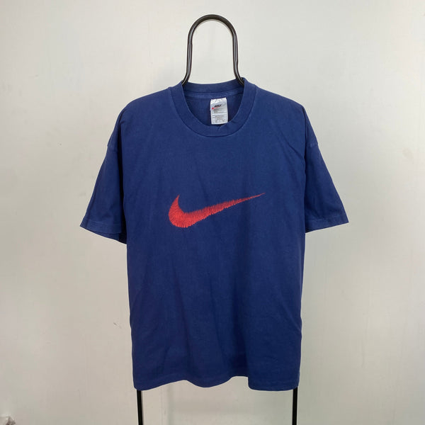 Vintage Nike T-Shirt Blue XL