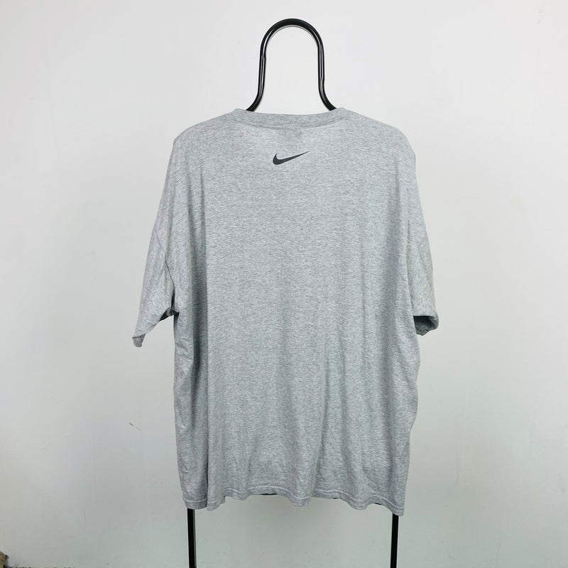 Vintage Nike Challenge Court T-Shirt Grey XL