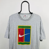 Vintage Nike Challenge Court T-Shirt Grey XL