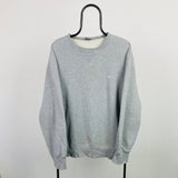 Vintage Nike Heavyweight Sweatshirt Grey XL