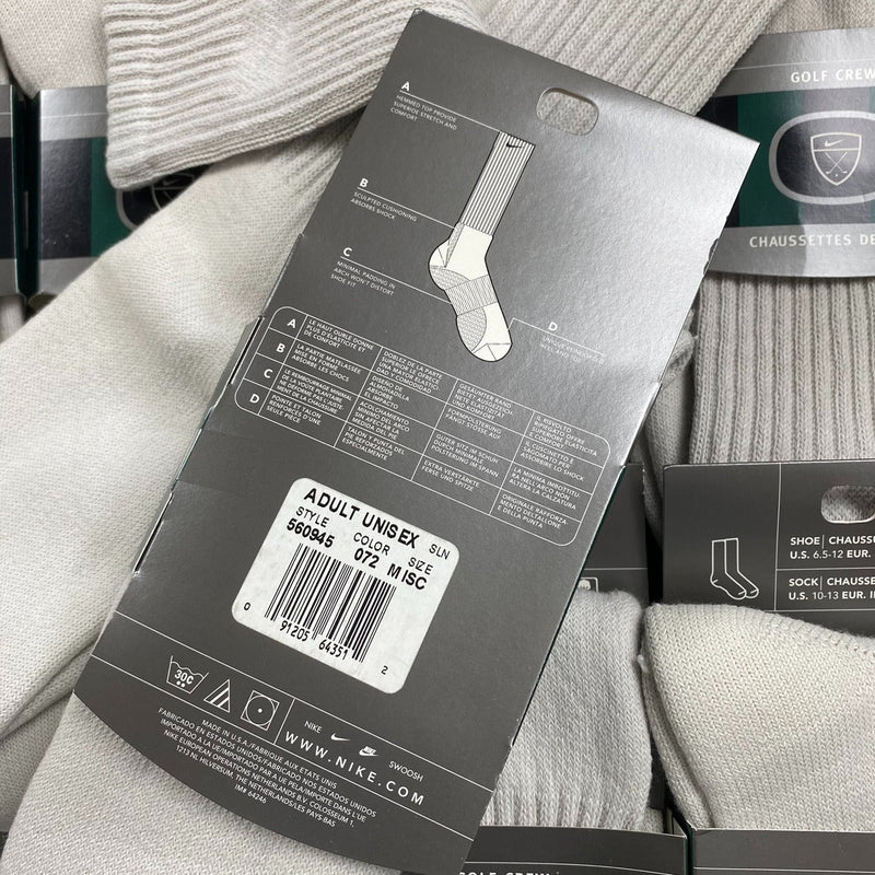 Deadstock Nike Golf Socks Grey