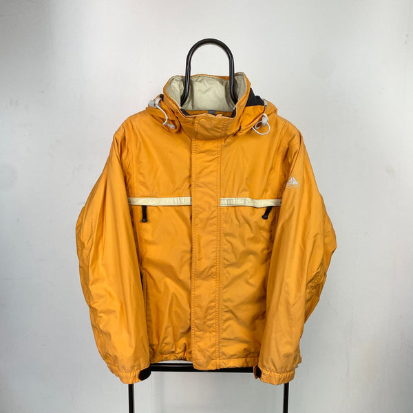 Vintage Nike ACG Waterproof Coat Jacket Yellow Medium