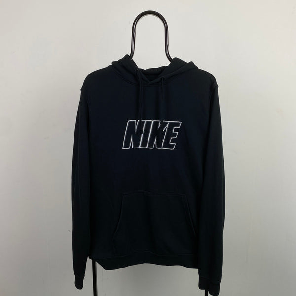 Vintage Nike Hoodie Black Medium