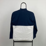 Retro Reebok Sidewinder Sweatshirt Blue Small