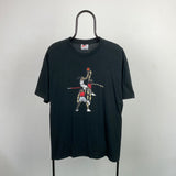 Vintage Nike Basketball T-Shirt Black Large