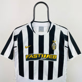 Vintage Nike Juventus Football Shirt T-Shirt Black XS