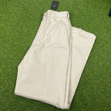 Vintage Nike Golf Cargo Trousers Joggers Brown Large