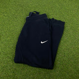 Vintage Nike Cotton Joggers Blue Medium