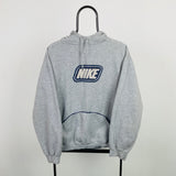 Vintage Nike Hoodie Grey XL