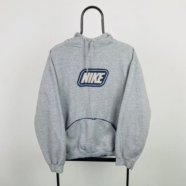 Vintage Nike Hoodie Grey XL