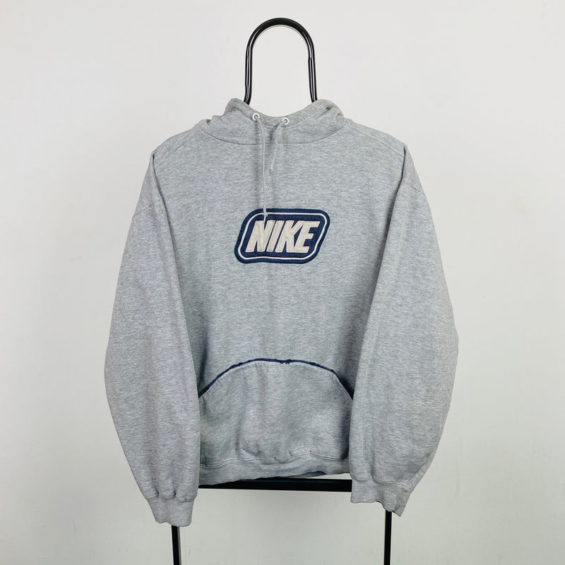 Vintage Nike Hoodie Grey XL