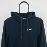 Vintage Nike Hoodie Black Small